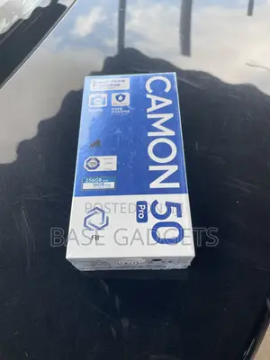 New Tecno Camon 50 Pro 256 GB Black