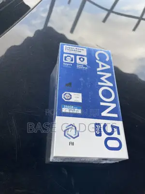 New Tecno Camon 50 Pro 256 GB Black