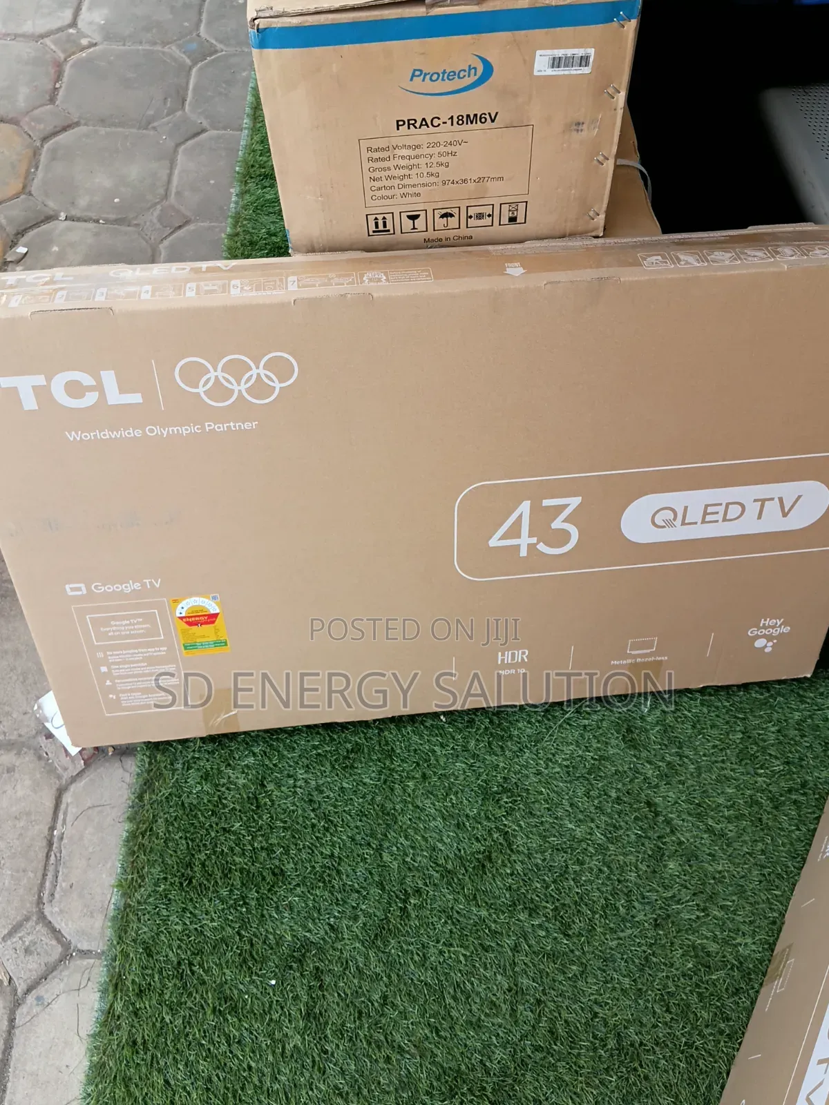 TCL QLED 43" Smart TV - Google TV Cinema Quality