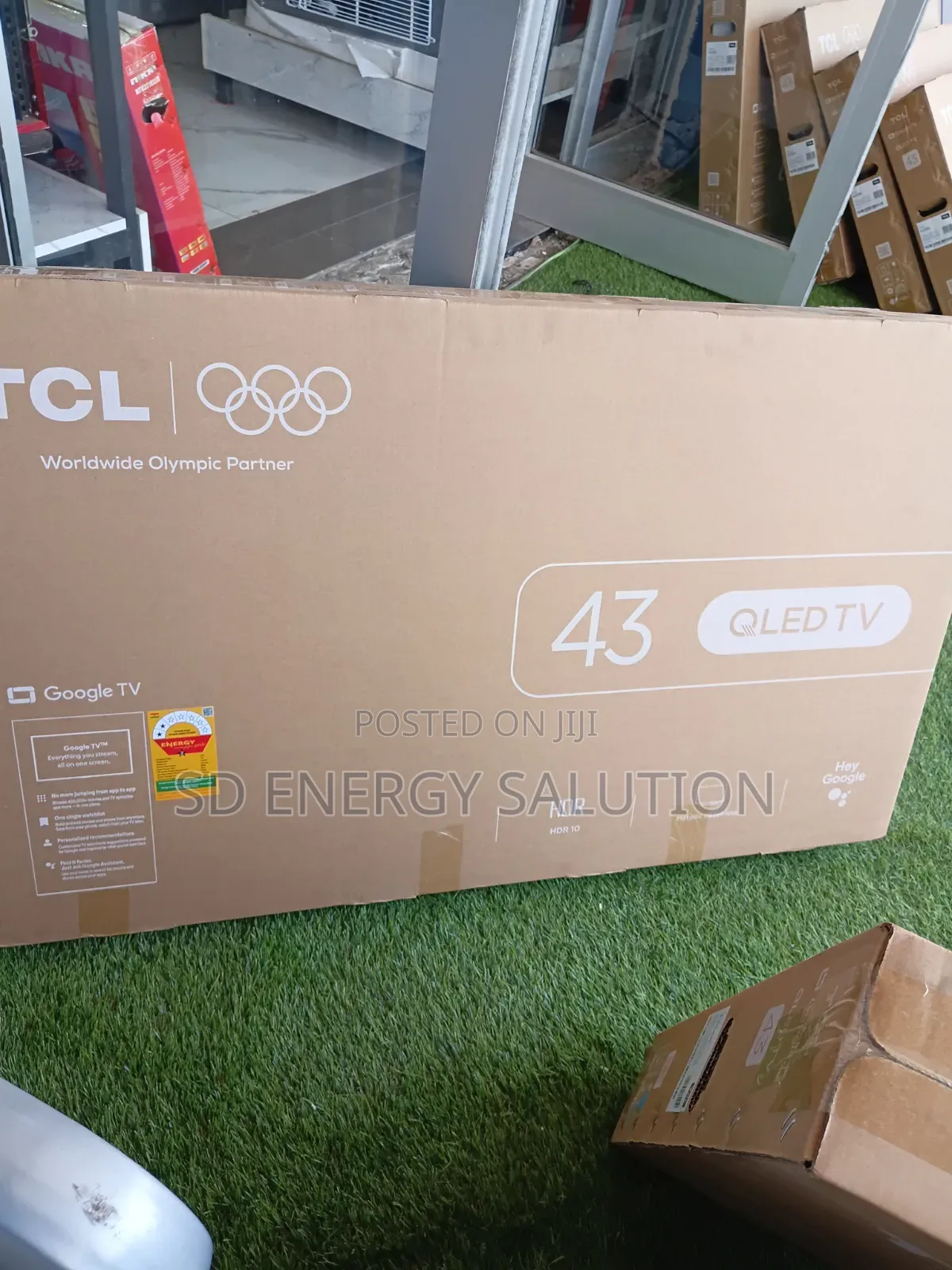 Original TCL 43"QLED T- Voice Control Bluetooth