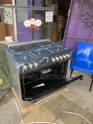 Zealous Sleek Ferre Gas Electric 4-1 Stove Oven Grill 90Cm