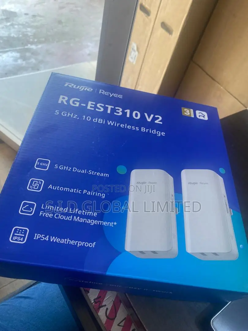 Ruijie Rg-Est310 V2 5ghz ,10dbi Wireless Bridge