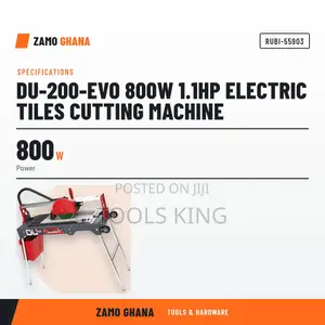 Du-200-Evo 800W 1.1Hp Electric Tiles Cutting Machine - RUBI-55903