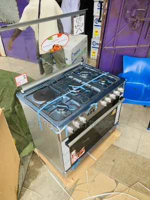 Authentic New Sliver Gas Electric Cooker Oven Rotisserie 4-1 Ferre 90c