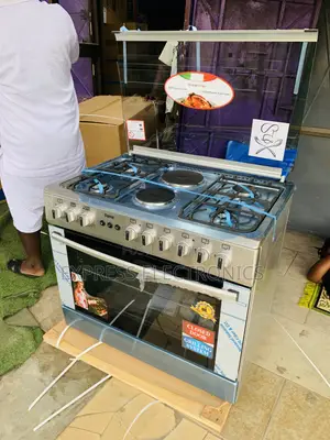 4-2 Stove Gas Electric Cooker Oven Rotisserie 60/90cm