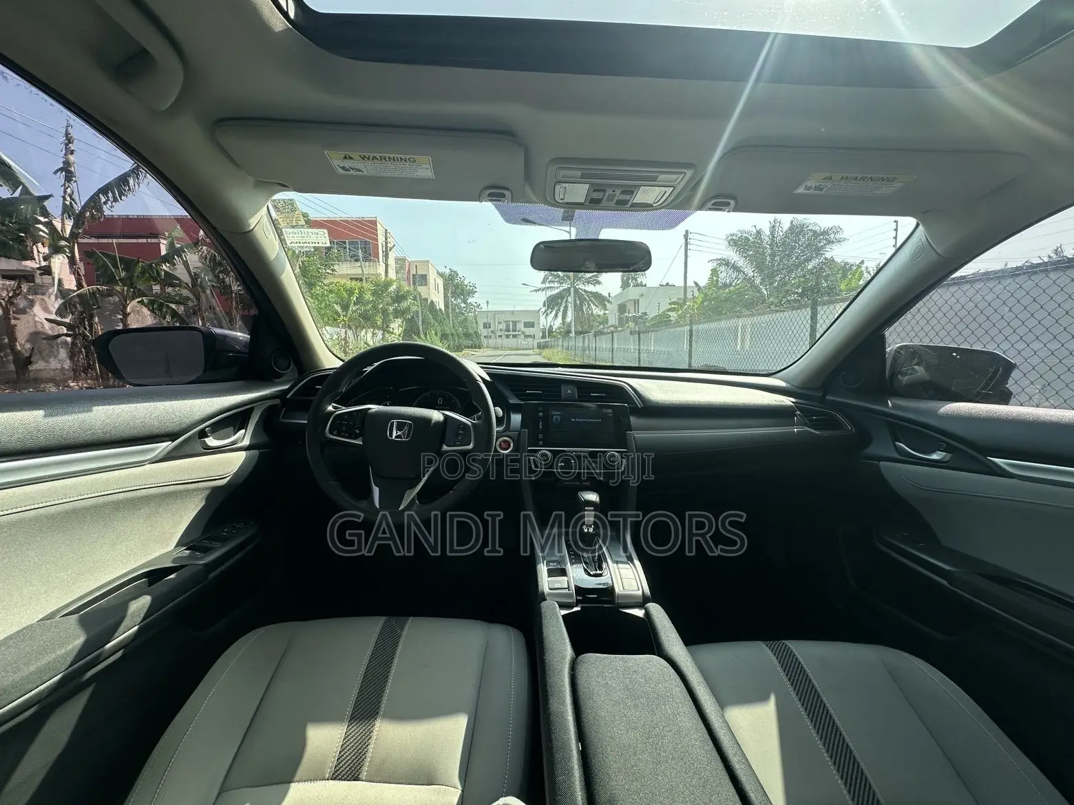 Honda Civic EX-L 4dr Sedan (1.5L 4cyl) 2017 Black