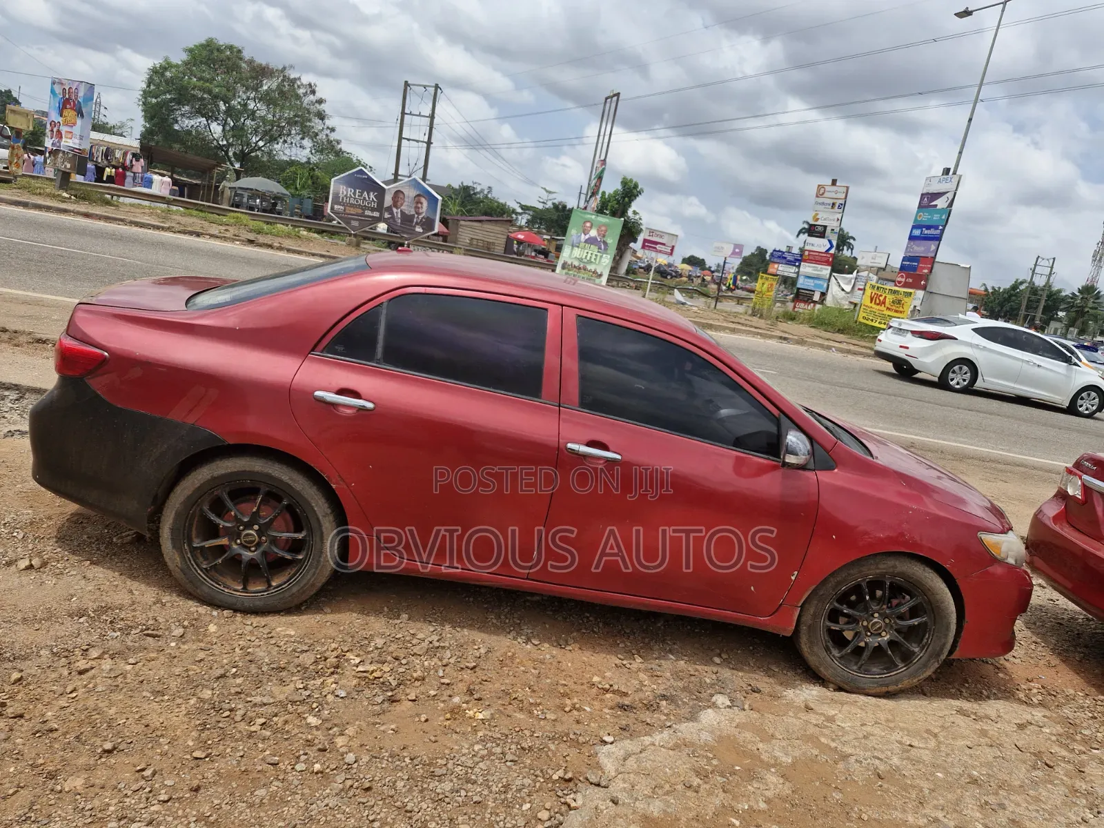 Toyota Corolla 2010 Red