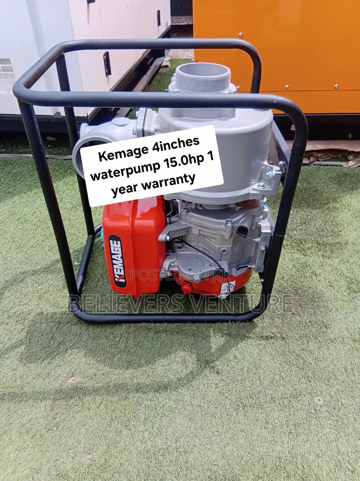 Kemage 15HP Water Pump 4 Inches – Reliable Power for Your Farm