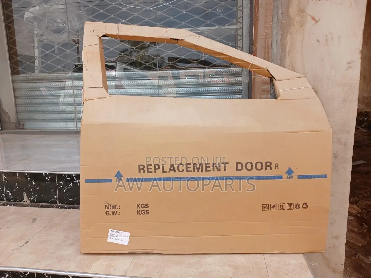 Toyota Corolla 2014-2018 Doors.
