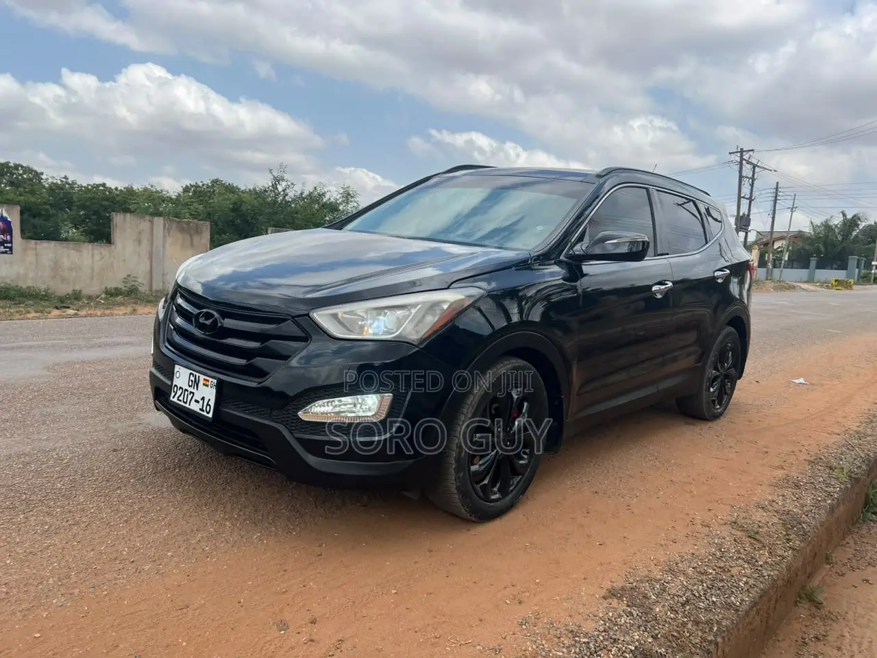 Hyundai Santa Fe 2013 Black