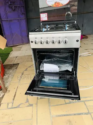Limited Stock Gas Cooker New Line 4burner Sliver 60/60