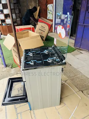Limited Stock Gas Cooker New Line 4burner Sliver 60/60