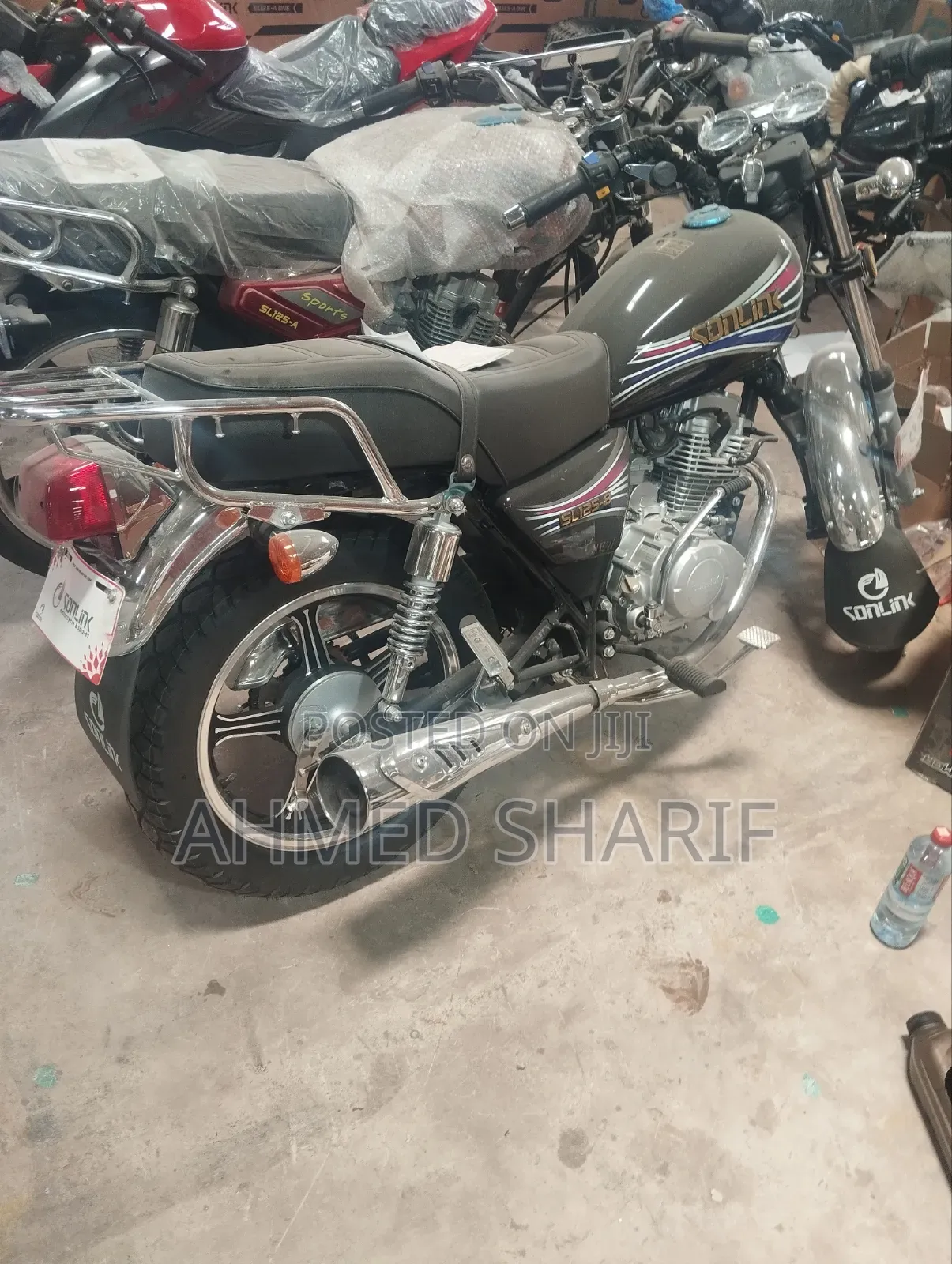 New Haojue HJ125-8K 2026 Black