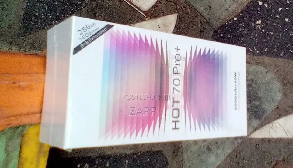 New Infinix Hot 70 Pro 5G+ 256 GB Gold