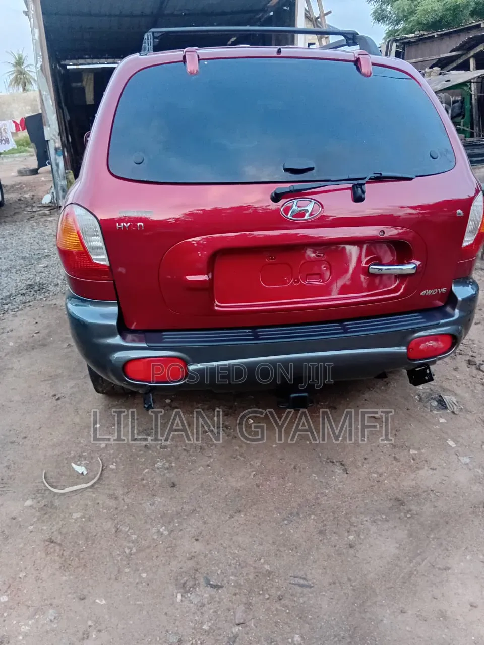 Hyundai Santa Fe 2006 Red