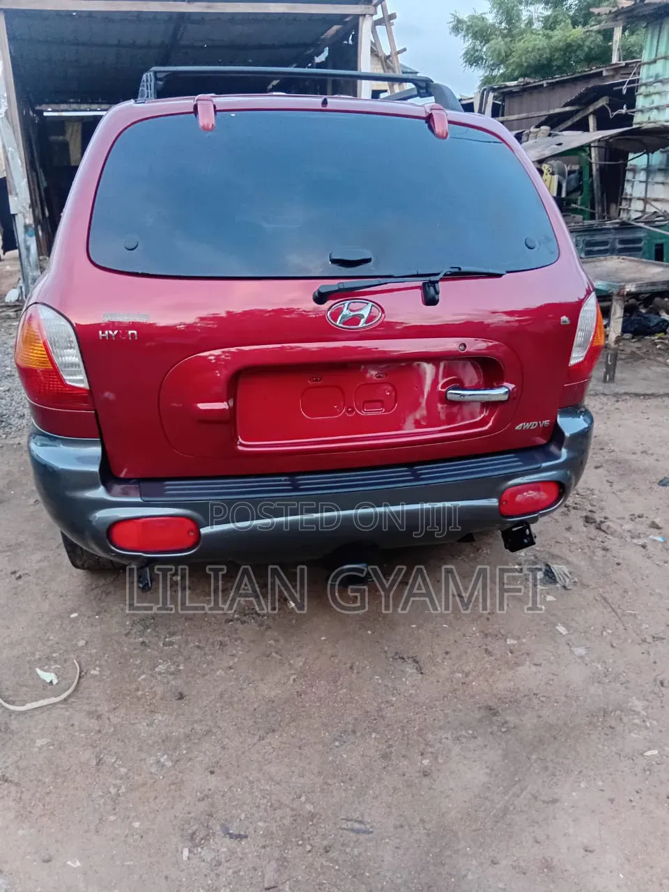 Hyundai Santa Fe 2006 Red