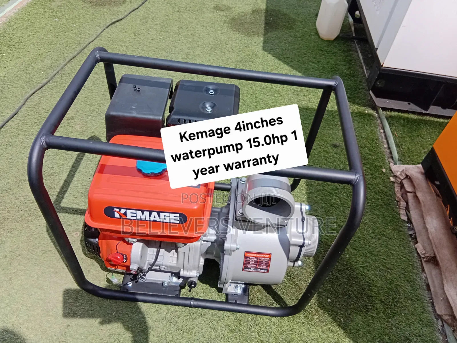 Kemage 4-Inch Water Pump – 15HP Power for Better Water Flow