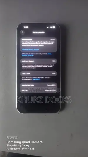 Apple iPhone 15 128 GB White