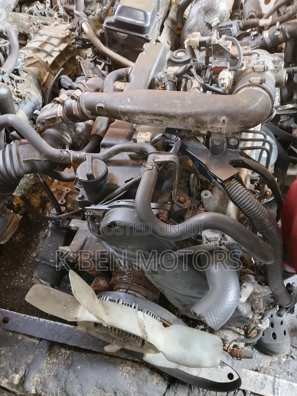 Toyota Hiace 2kd Electronics Engine Big Bumper