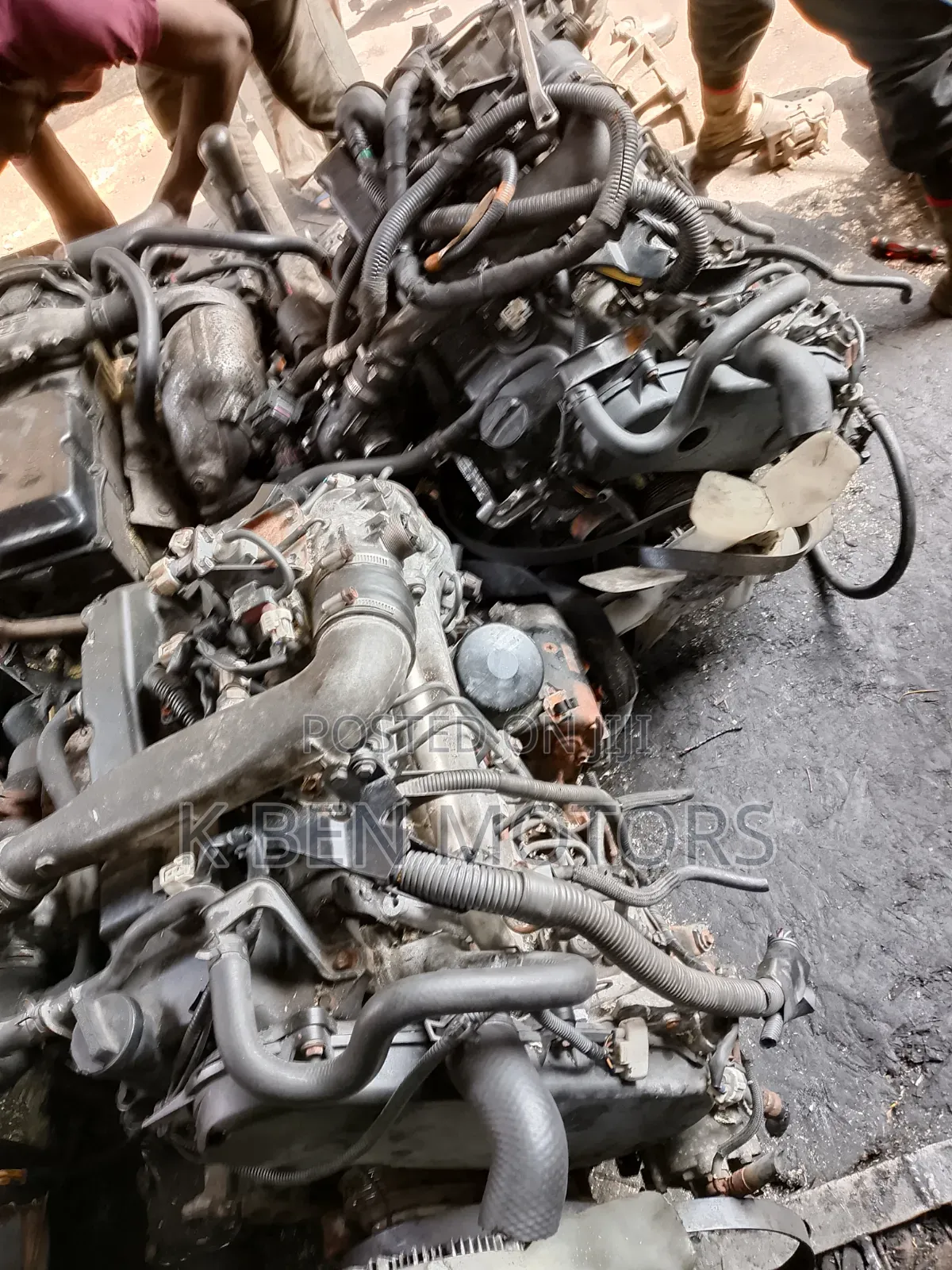 Toyota Hiace 2kd Electronics Engine Big Bumper