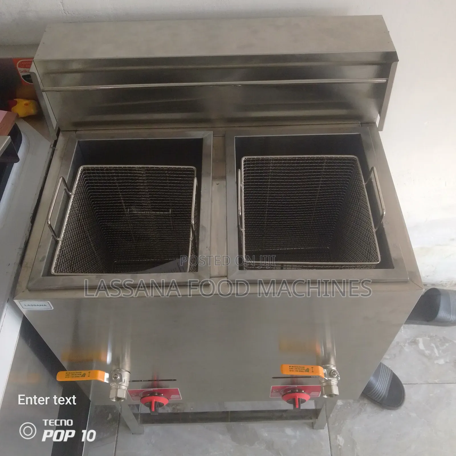 Gas Standing Deep Fryer