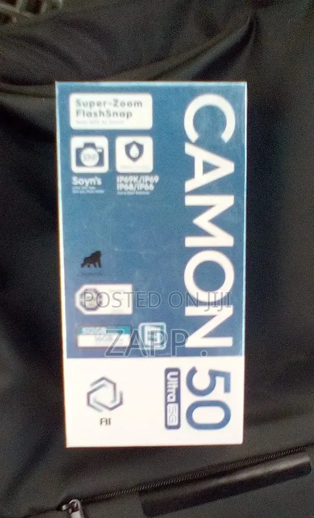 New Tecno Camon 50 Ultra 512 GB Black