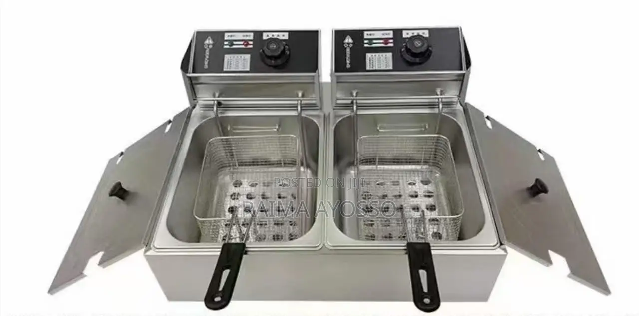 2 Heads Deep Fryer