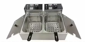 2 Heads Deep Fryer