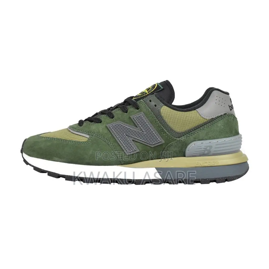 Stone Island X New Balance 574 Legacy "Dark Green"
