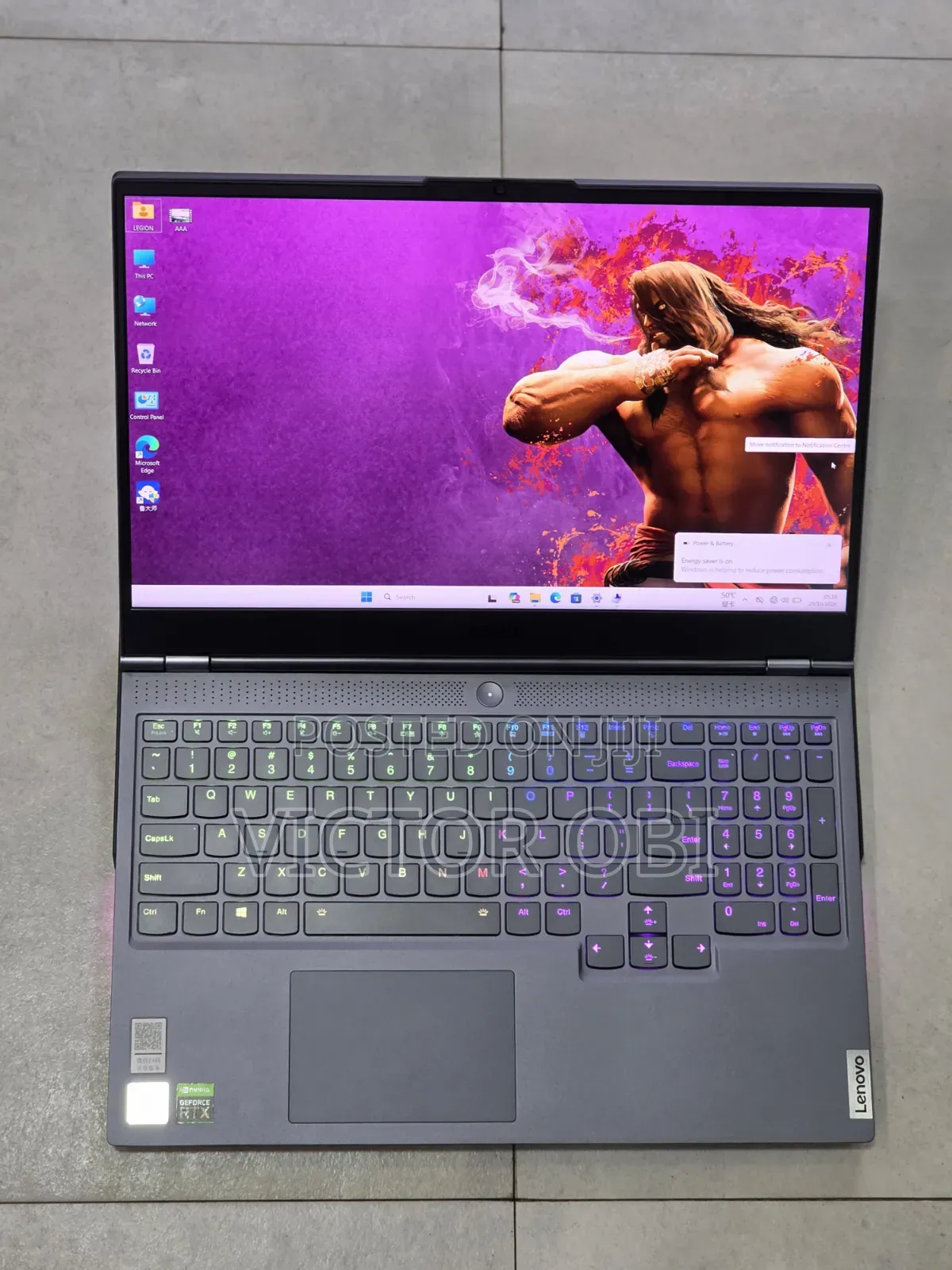 Laptop Lenovo Legion Y720 16GB Intel Core i7 SSD 512GB