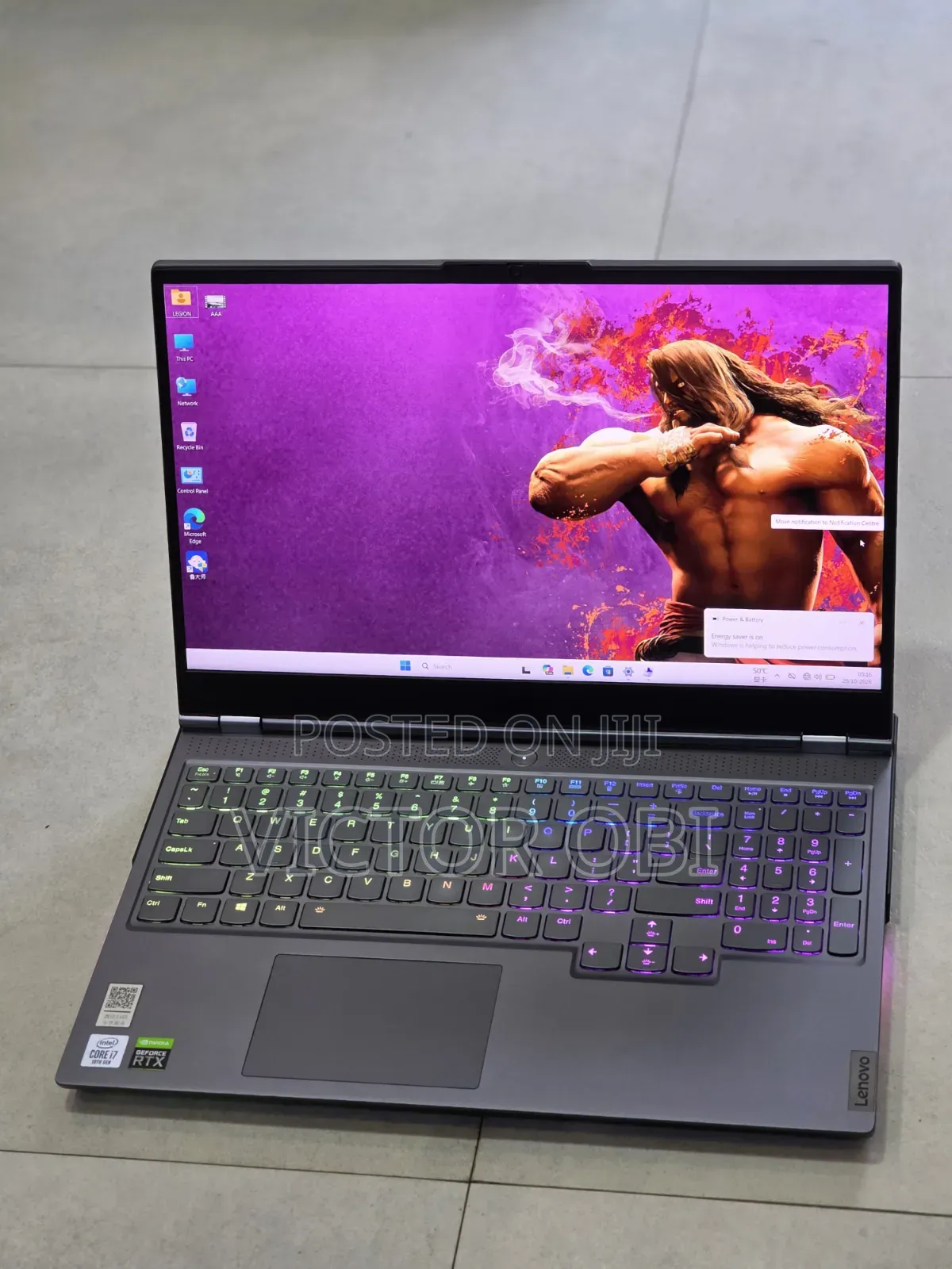 Laptop Lenovo Legion Y720 16GB Intel Core i7 SSD 512GB