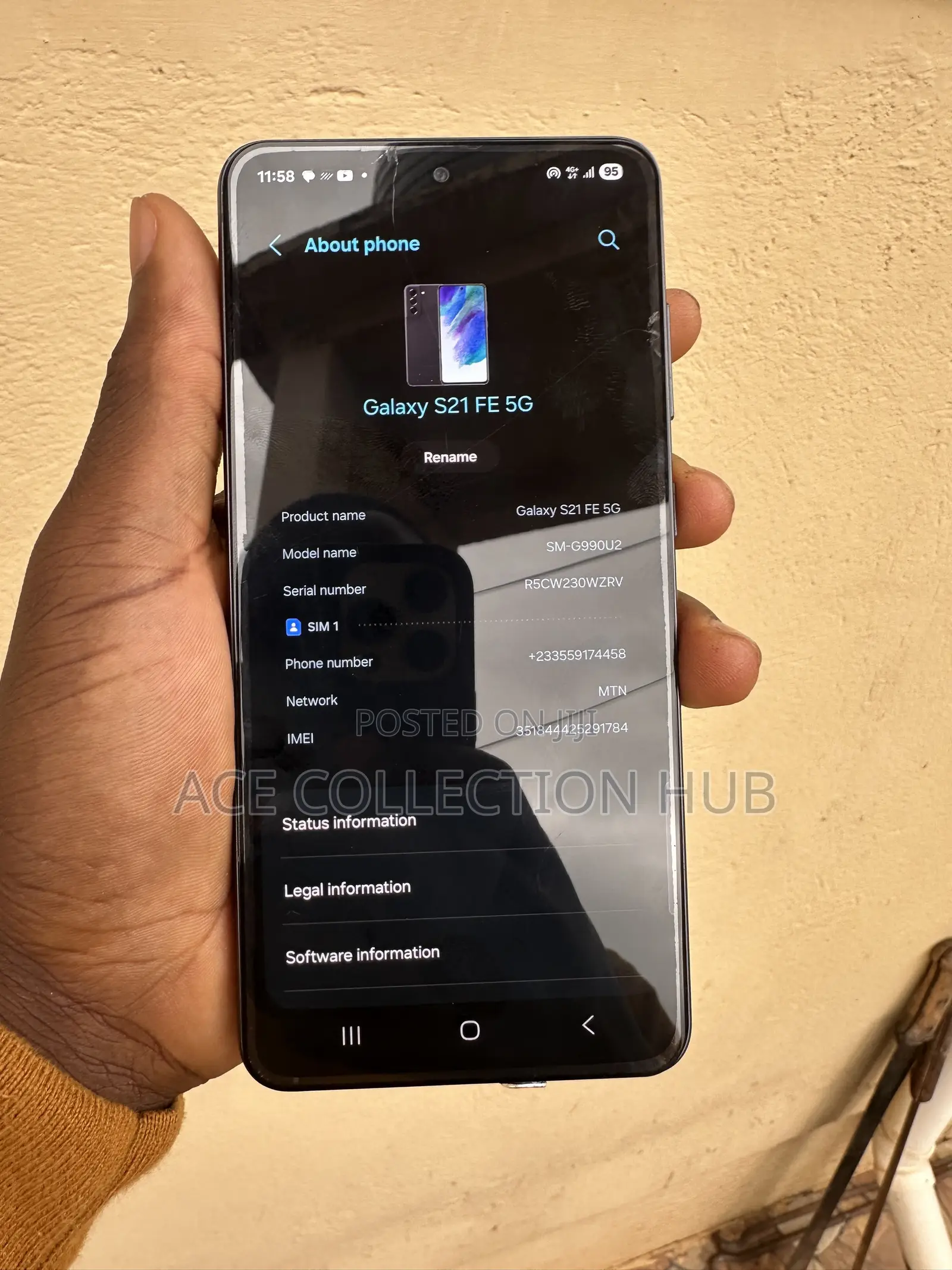 Samsung Galaxy S21 FE 128 GB Graphite