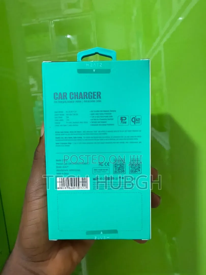 HEATZ ZCC32 Mag' Drive Qi2 Car Charger