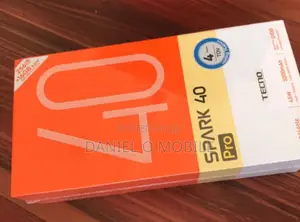 New Tecno Spark 40 Pro+ 256 GB Black
