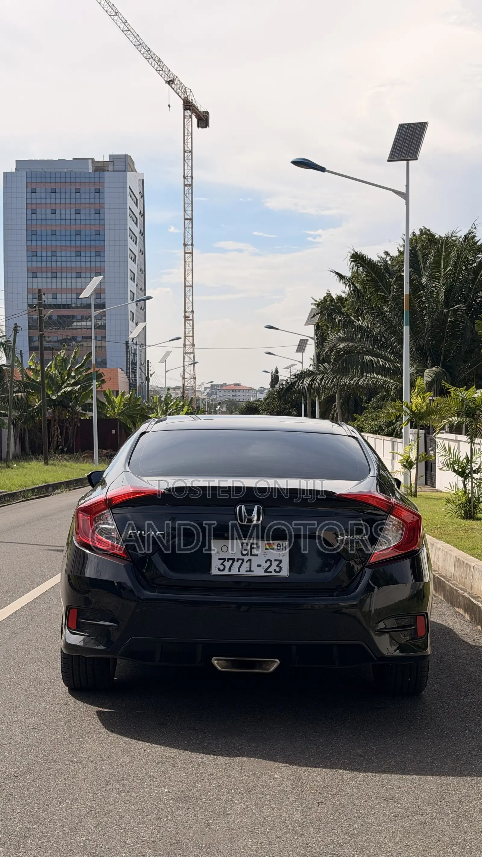 Honda Civic Sport Sedan 2019 Black