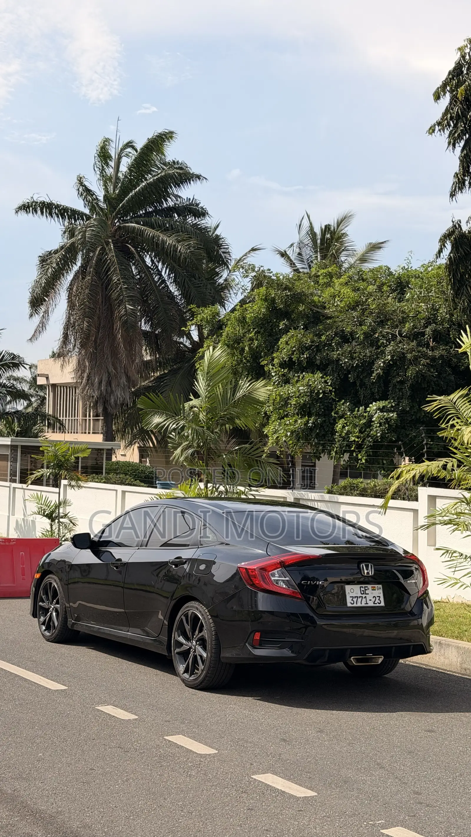 Honda Civic Sport Sedan 2019 Black