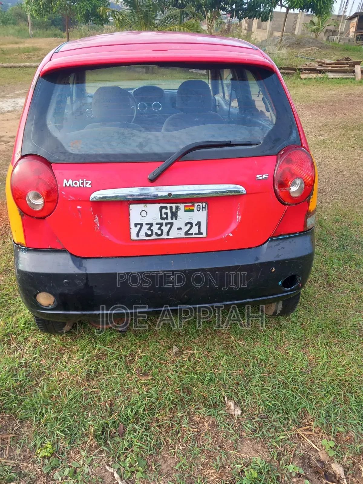 Chevrolet Matiz 2010 Red