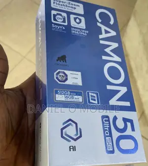 New Tecno Camon 50 Ultra 512 GB Blue