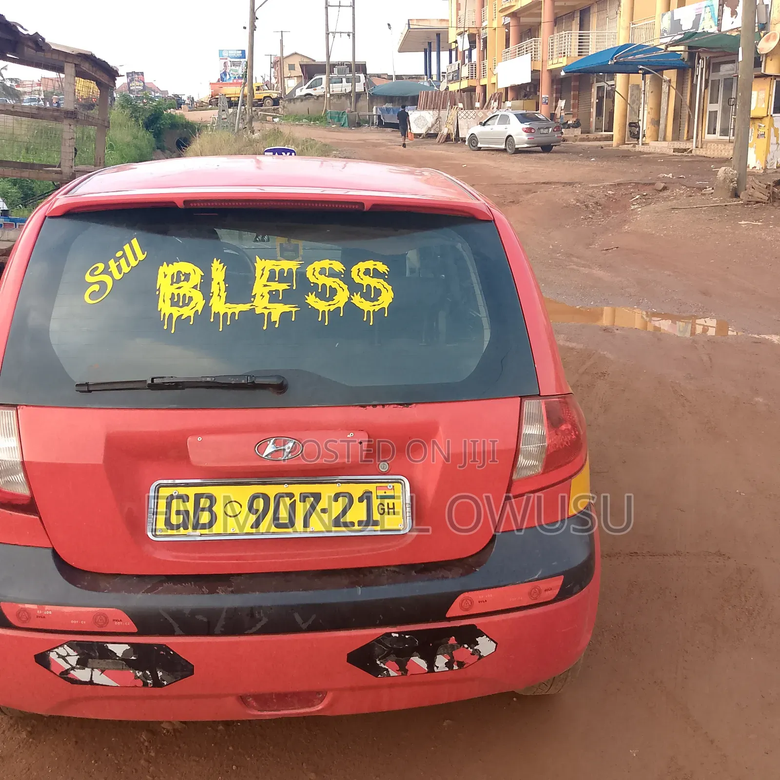 Hyundai Getz 2008 Red