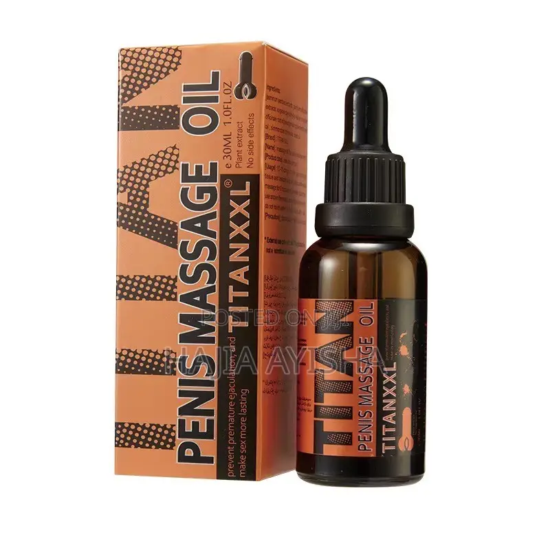 Titan XXL Penis Massage Oil – Men’s Intimate Care