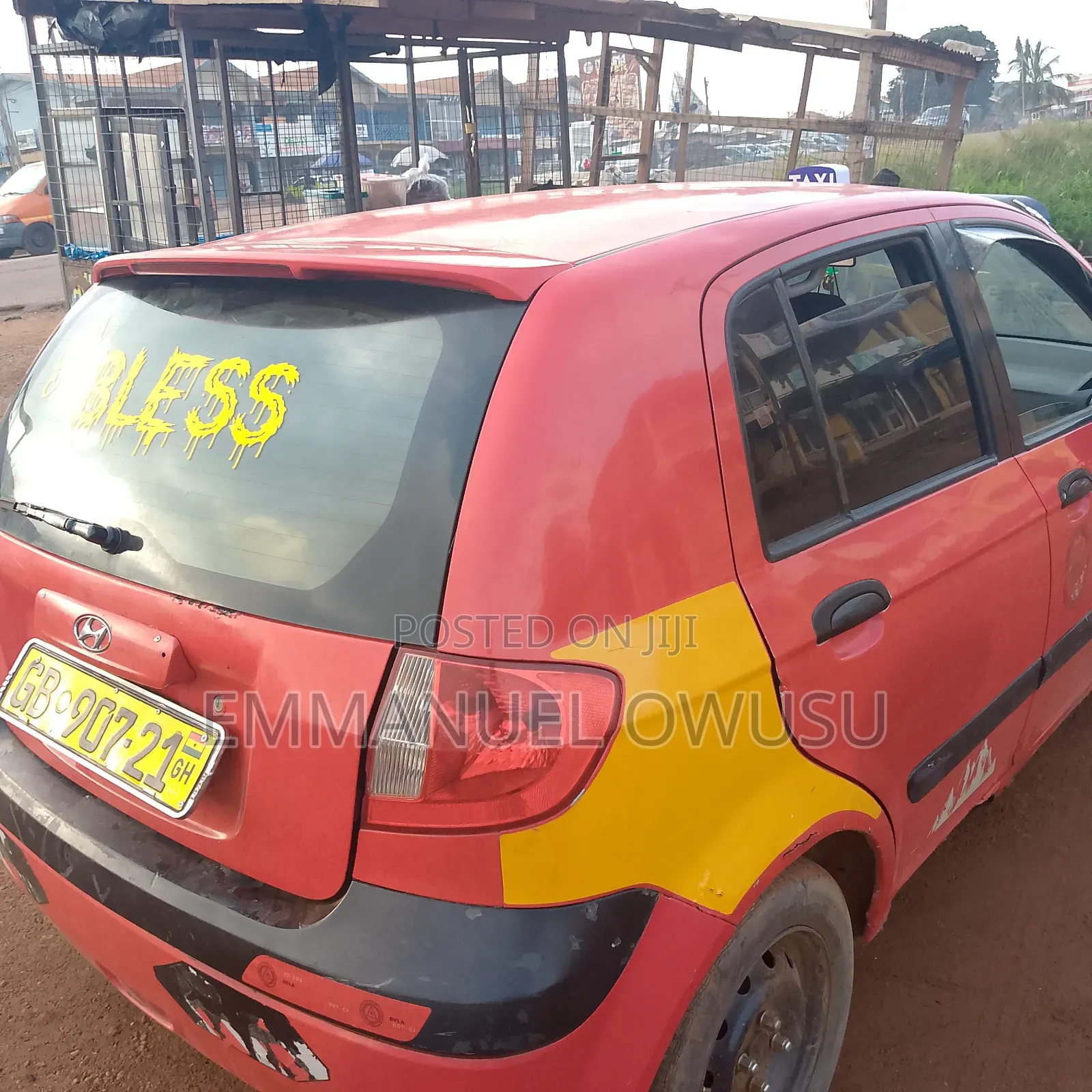 Hyundai Getz 2008 Red