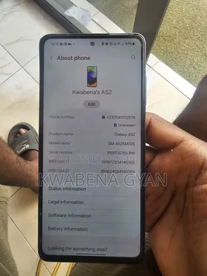 Samsung Galaxy A52 128 GB Blue