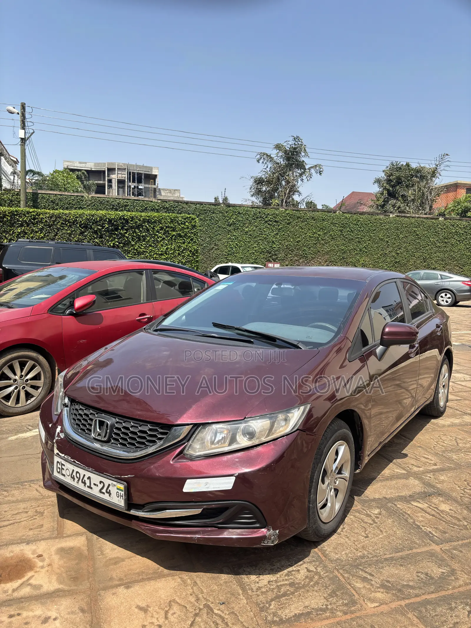 Honda Civic EX 4dr Sedan (1.8L 4cyl CVT) 2015 Brown