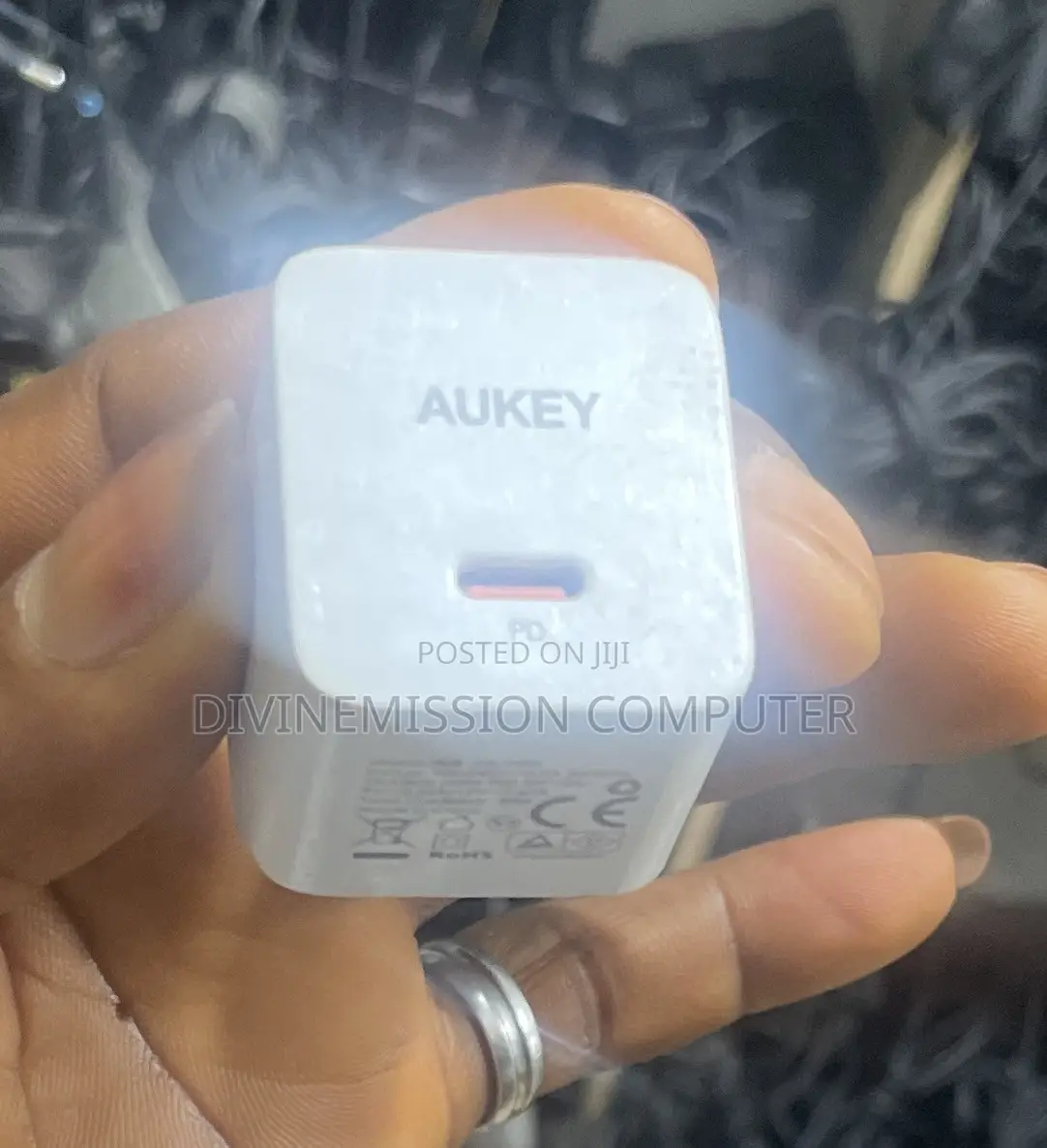 AUKEY Original 2pin Type C Phone Charger
