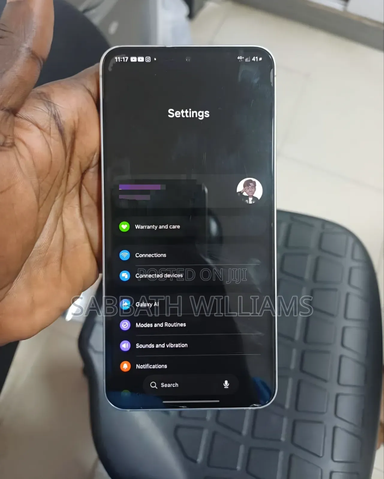 Samsung Galaxy S25 256 GB Gray