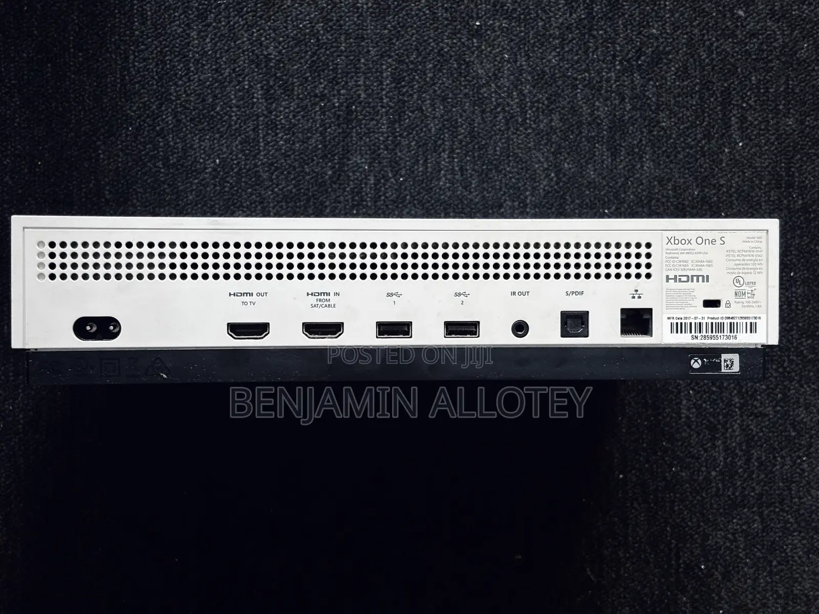 Xbox One S