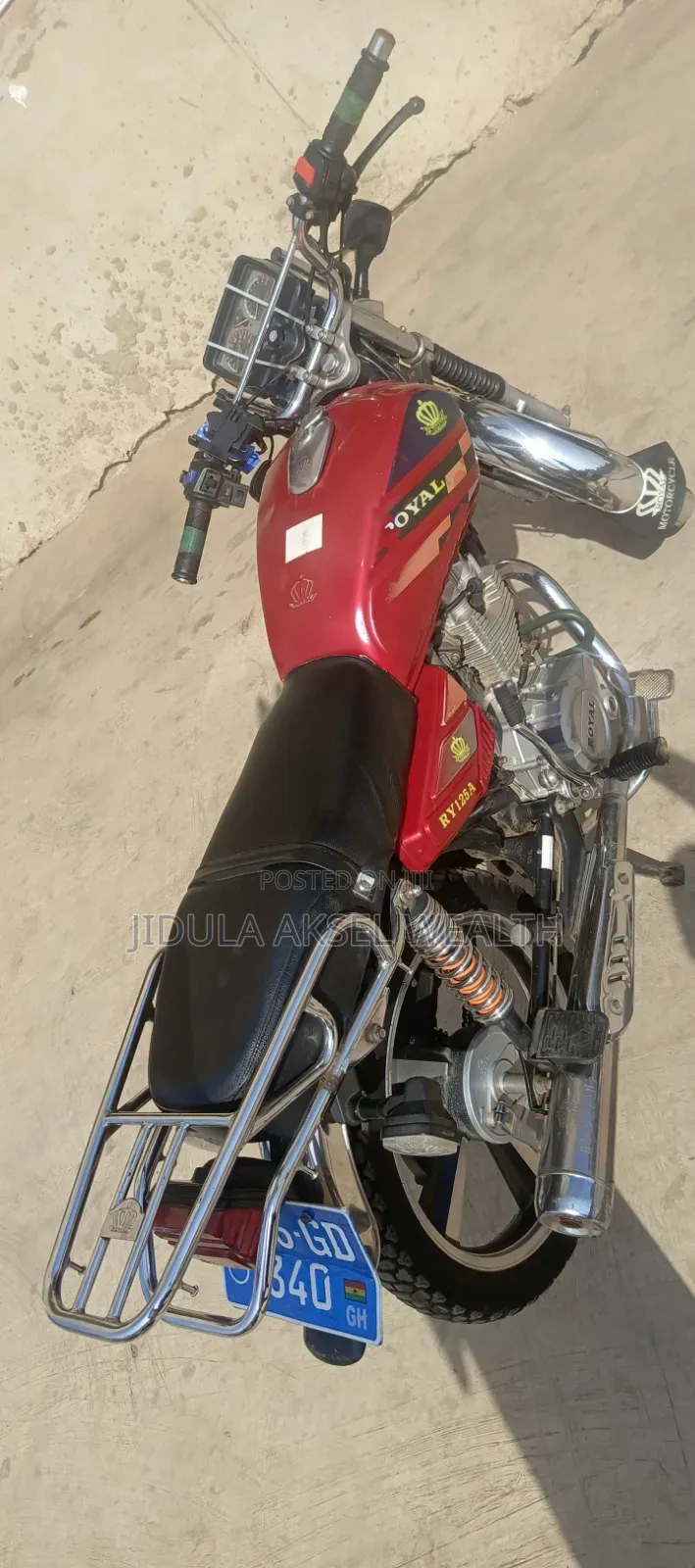 Royal Motorcycle 2026 Red