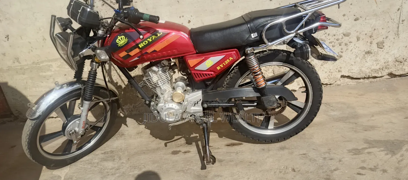 Royal Motorcycle 2026 Red