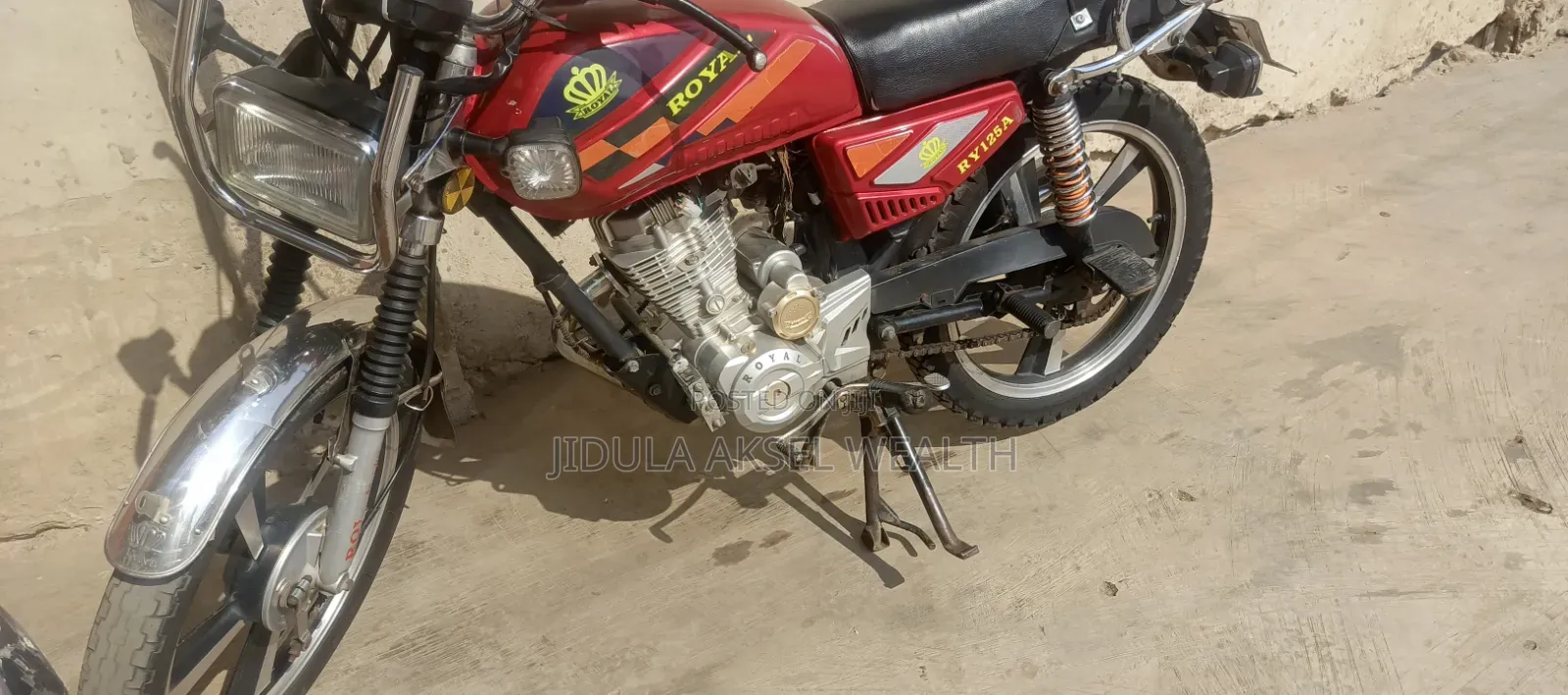 Royal Motorcycle 2026 Red