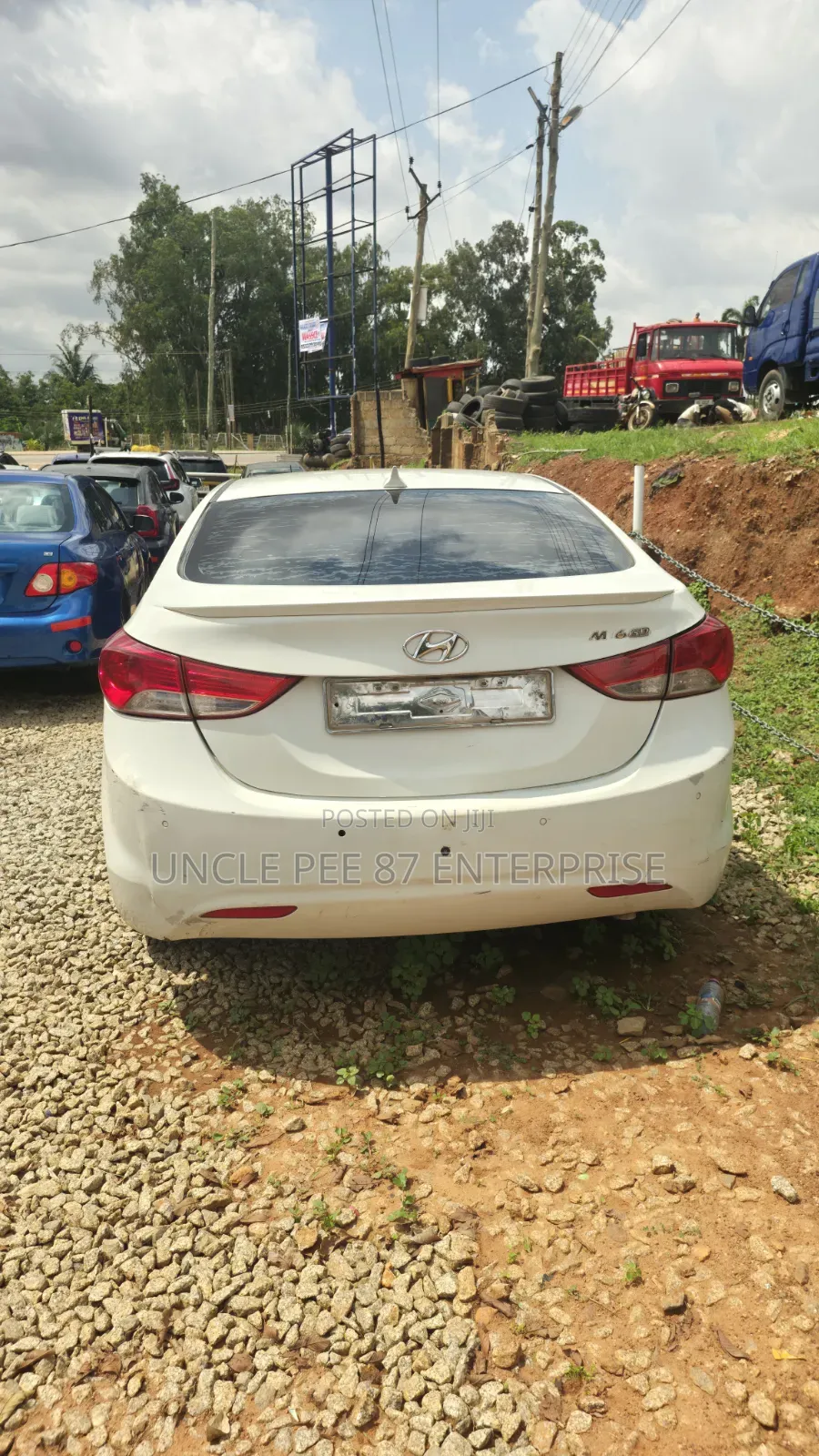 Hyundai Elantra GLS Sedan FWD (1.8L 4cyl 6A) 2013 White